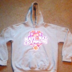 Clemson National Champion y2k Heavy Blend Pull-Over Hoodie Size M